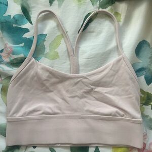 strawberry milkshake flo y bra long line lululemon Size 6